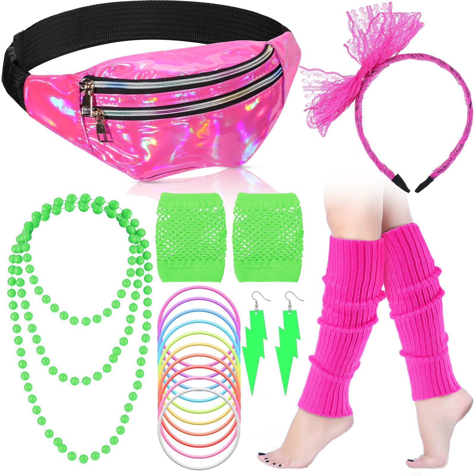 Women'S Accessories In The 80S - Acessórios de fantasia dos anos 80,