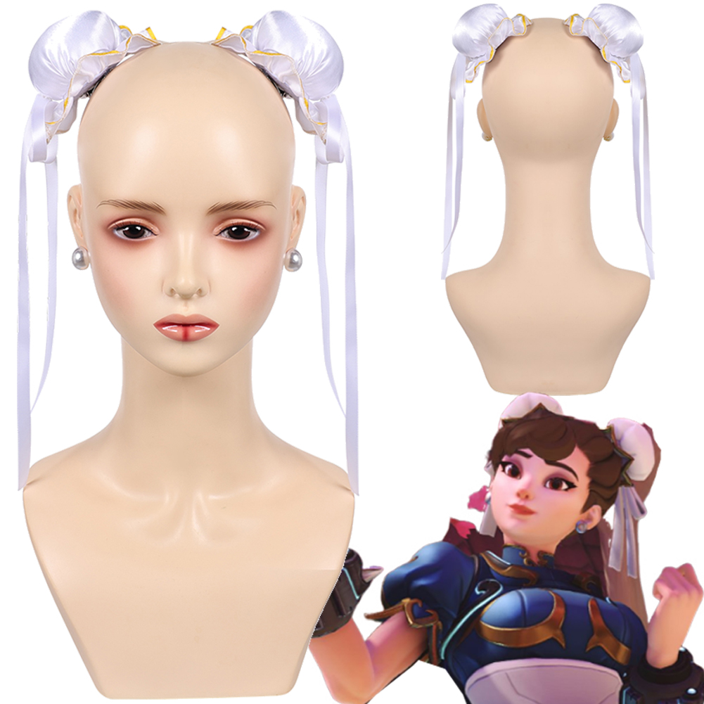 Women Accessories Earrings - Fantasia vestido chun li juno cabelo