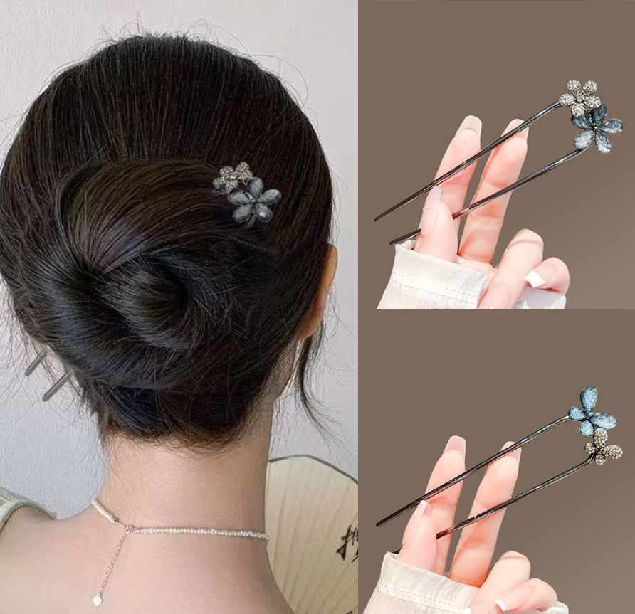 Women'S Accessories H&M - Grampo de Cabelo Vintage Floral com