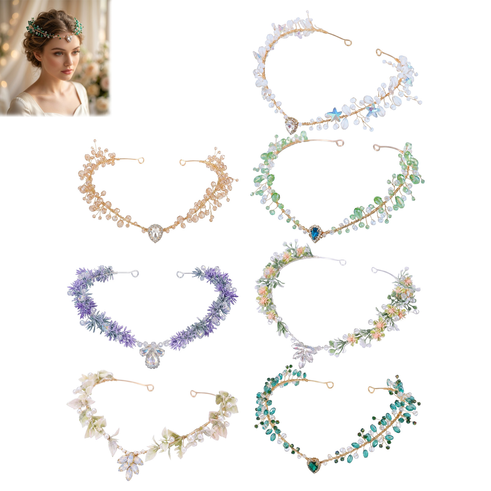Tiara de Noiva com Cristais Tr - Women Accessories For Wedding avaliação e preço