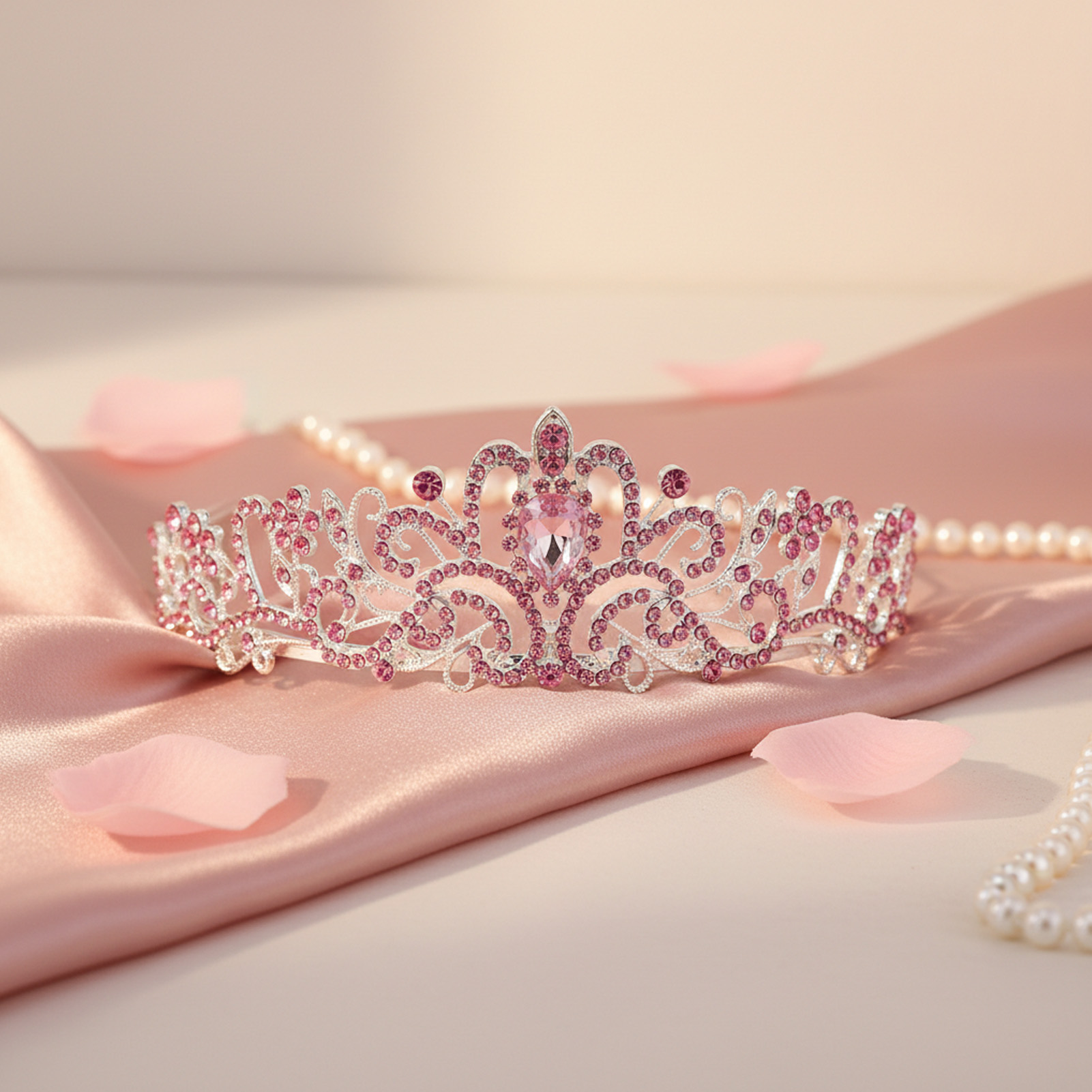 Coroa Elegante para Noivas, Ti - Women'S Hair Accessories Wedding avaliação e preço