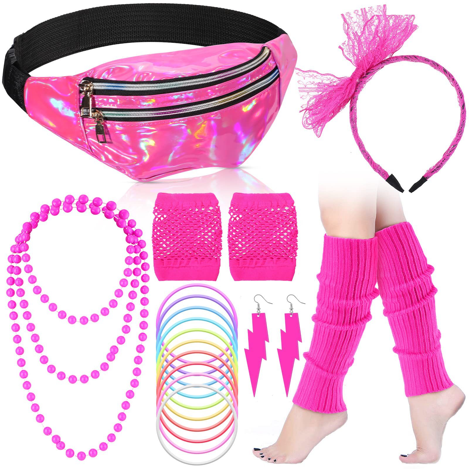 Acessórios de fantasia dos ano - Women'S Accessories In The 80S avaliação e preço