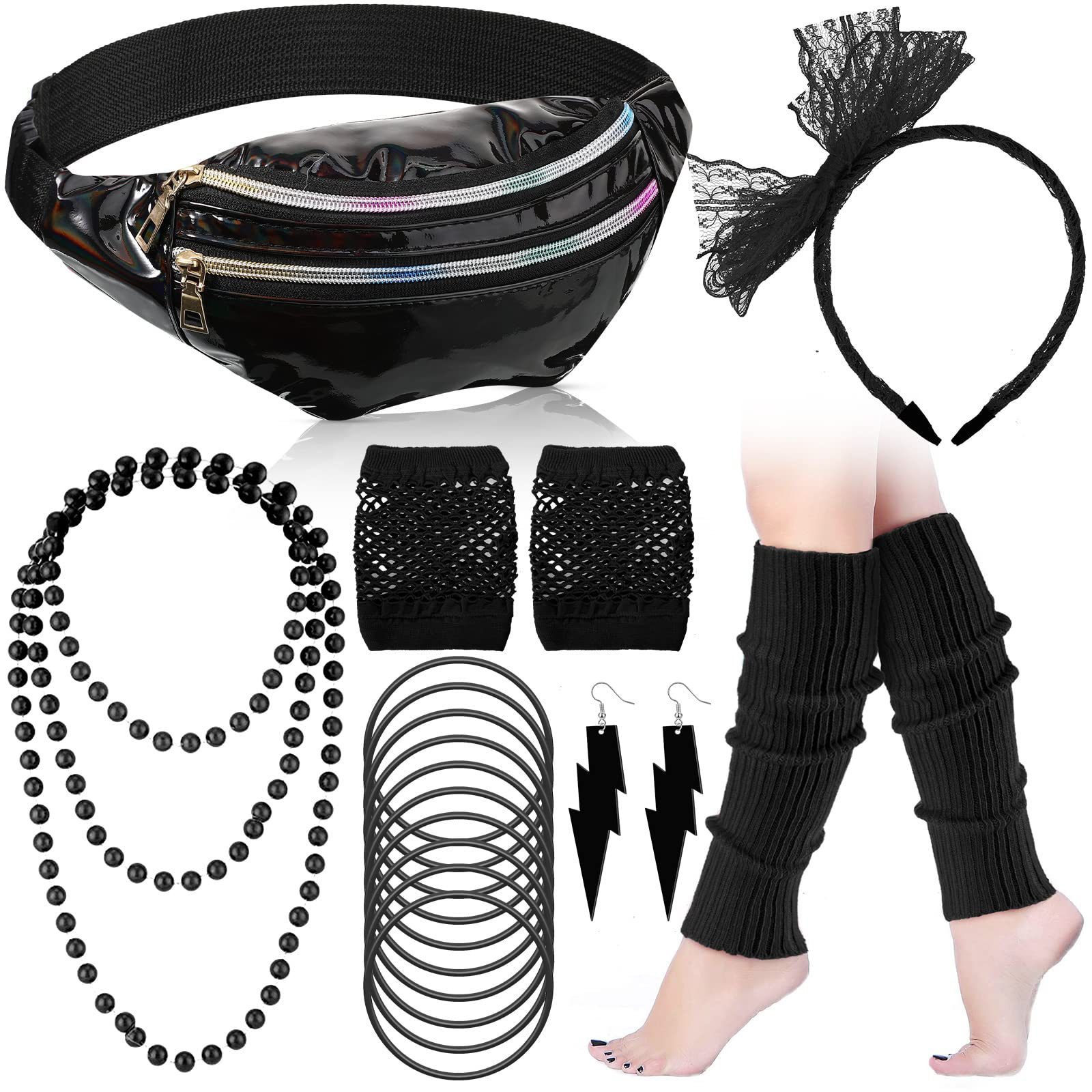 Acessórios de fantasia dos ano - Women'S Accessories In The 80S avaliação e preço