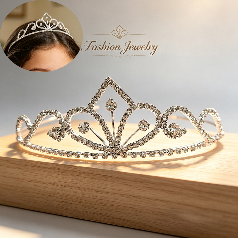 Coroa de Noiva em Cor Prata co - Women Accessories For Wedding avaliação e preço