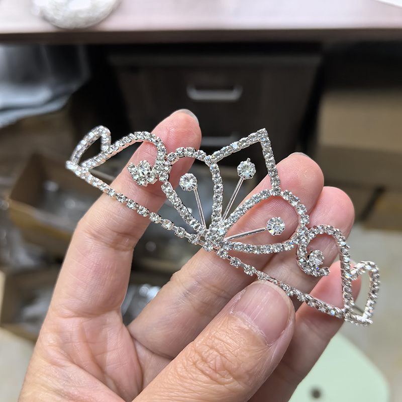 Coroa de Noiva em Cor Prata co - Women Accessories For Wedding avaliação e preço