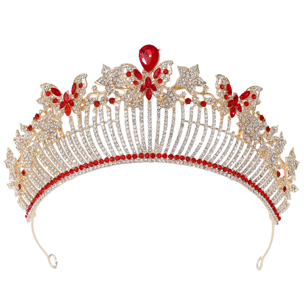 Tiara de liga metálica com cor - Women'S Hair Accessories Wedding avaliação e preço