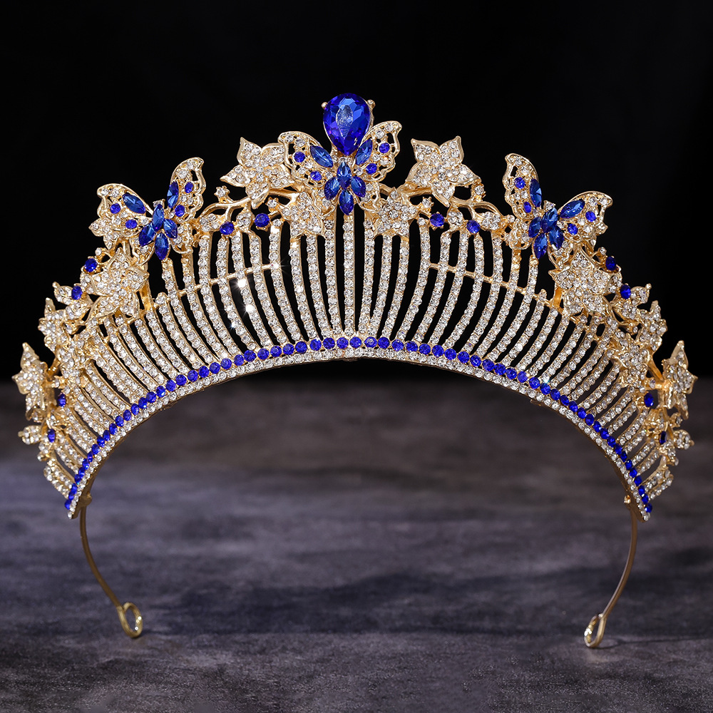 Tiara de liga metálica com cor - Women'S Hair Accessories Wedding avaliação e preço