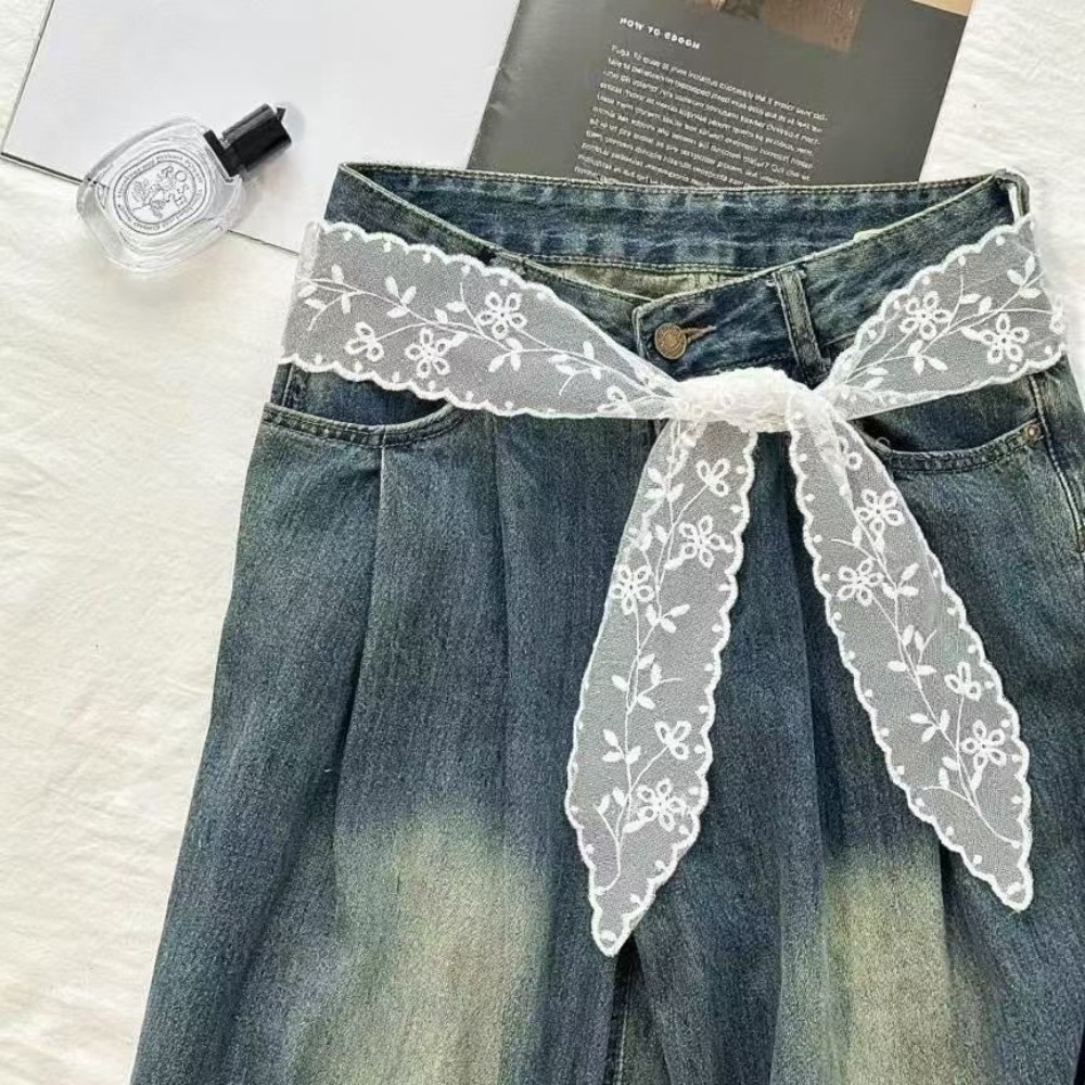 Cinto de Renda Branco Doce par - Women'S Accessories avaliação e preço