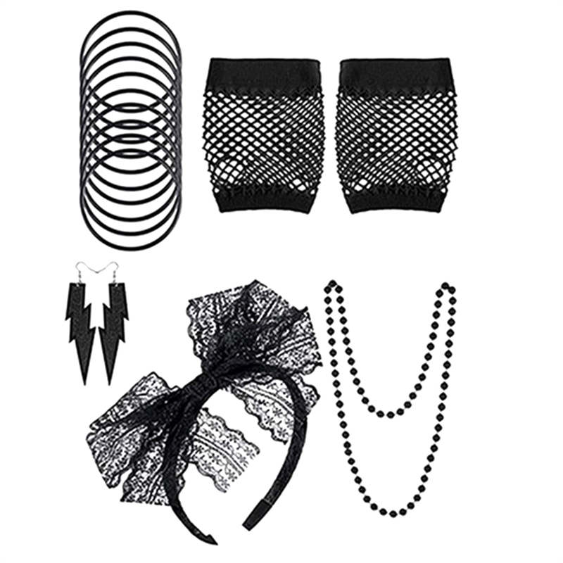 Classic-80S fantasia vestido a - Women'S Accessories In The 80S avaliação e preço