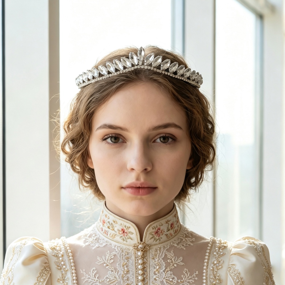 Tiara de cristal minimalista p - Women Accessories For Wedding avaliação e preço