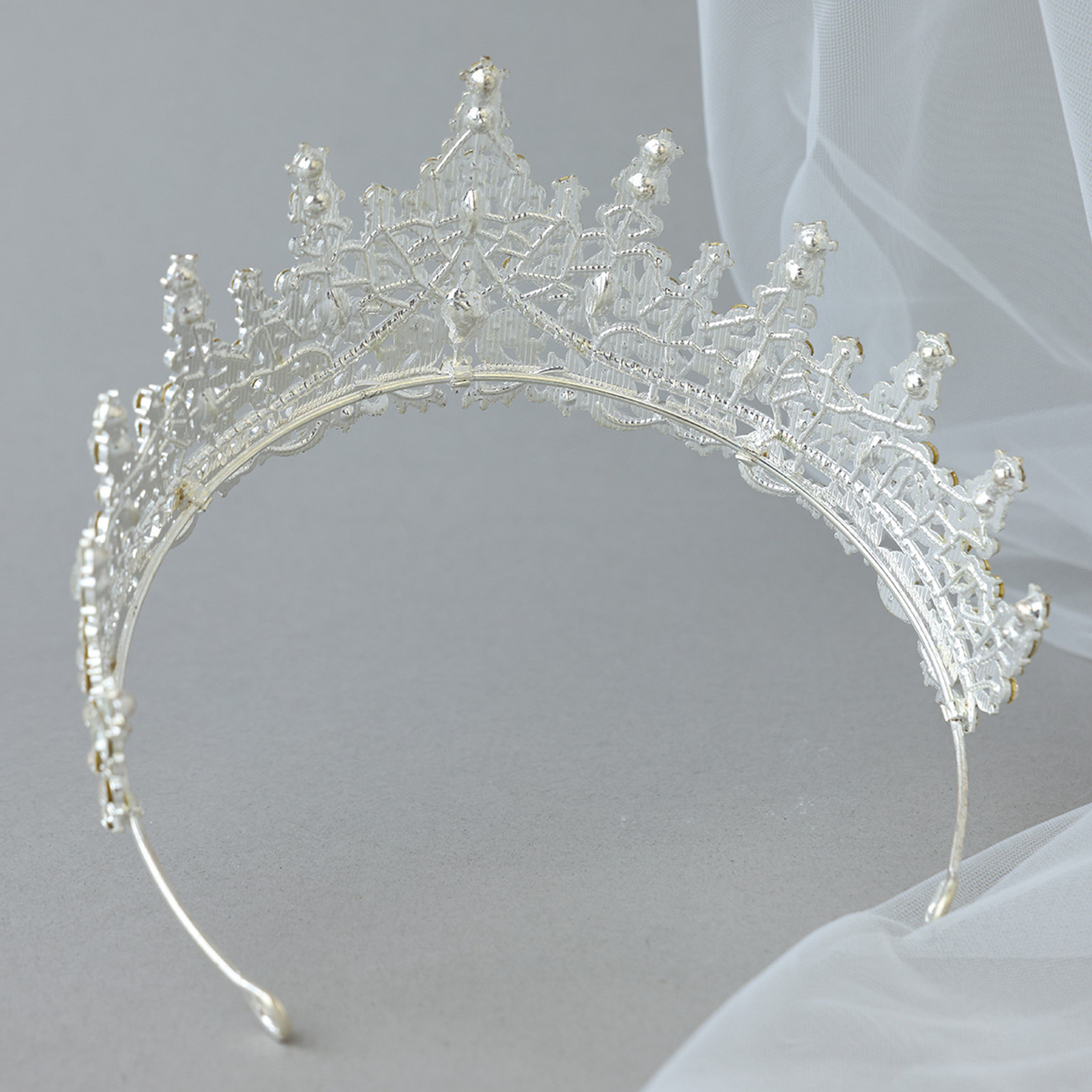 Coroa de Noiva com Strass Bril - Women Accessories For Wedding avaliação e preço