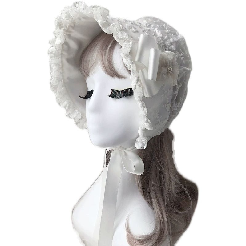Adulto nightcap viseira renda  - Women Accessories Photos avaliação e preço