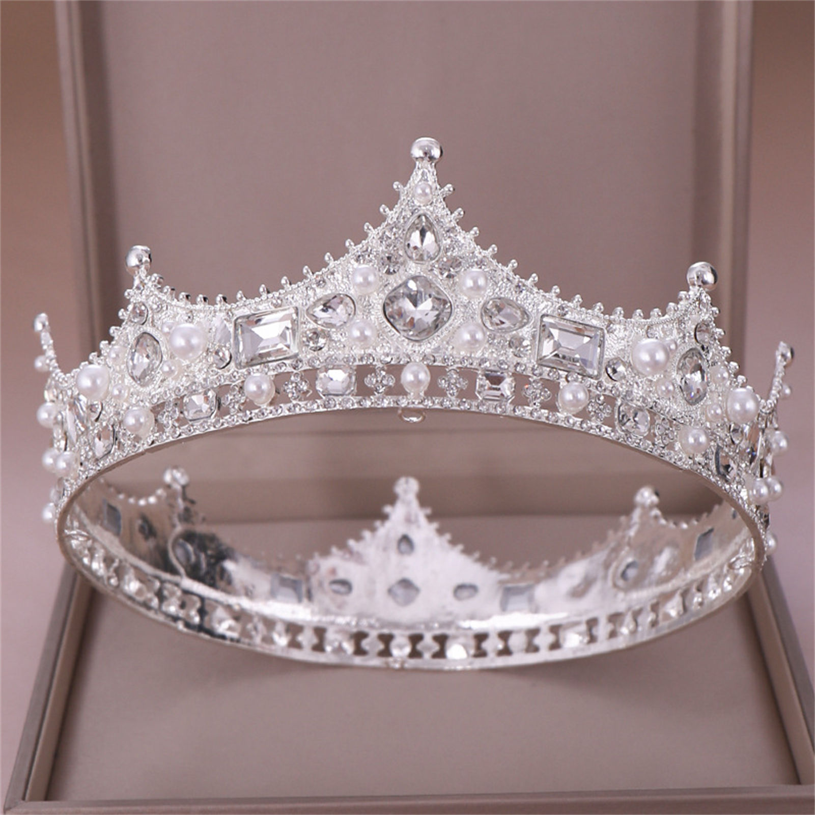Liga coroa tiara retro nupcial - Women'S Hair Accessories Wedding avaliação e preço