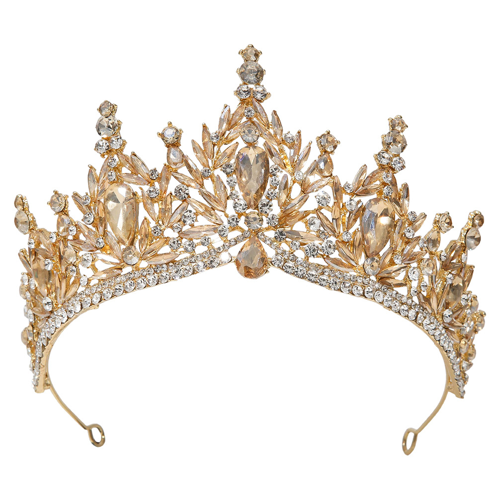 Tiara Elegante Barroca para Mu - Women'S Hair Accessories Wedding avaliação e preço